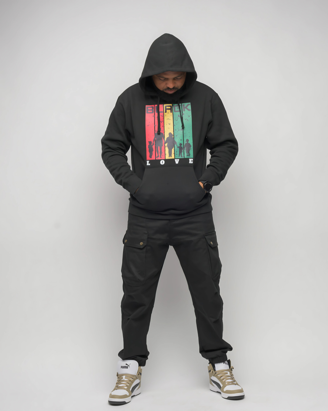 Black Love Black Hoodie