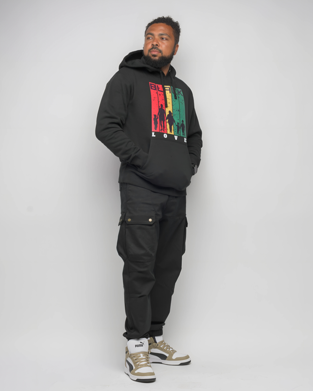 Black Love Black Hoodie