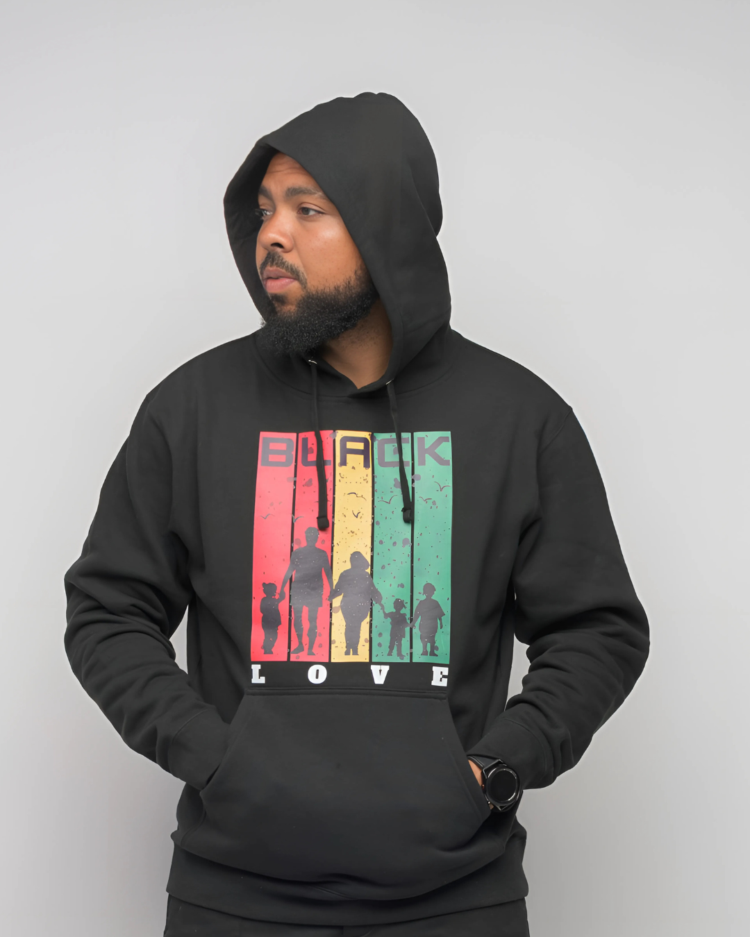 Black Love Black Hoodie