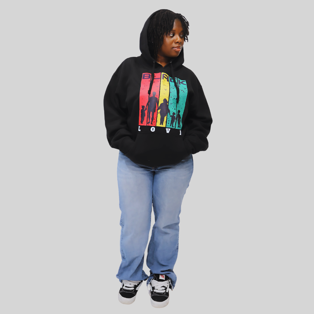 Black Love Black Hoodie