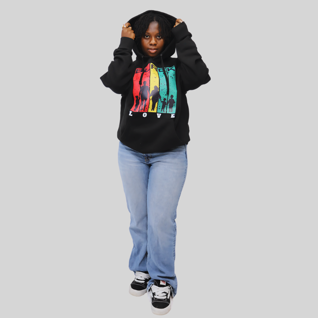 Black Love Black Hoodie